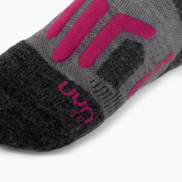 Γυναικείες κάλτσες σκι UYN Ski Merino light grey/pink 5