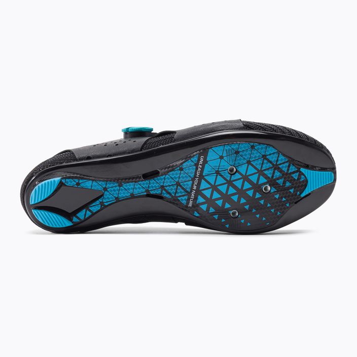 Ανδρικά παπούτσια δρόμου UYN Naked Carbon black/blue 4