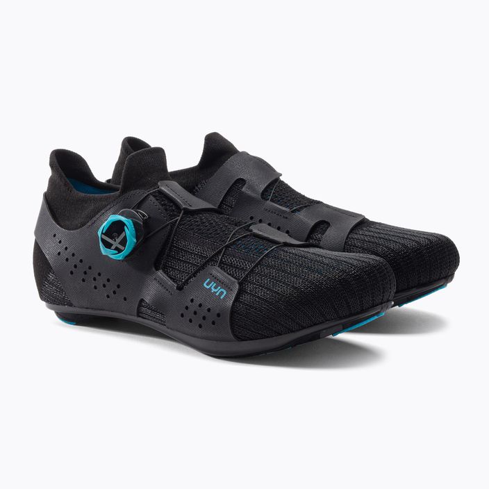 Ανδρικά παπούτσια δρόμου UYN Naked Carbon black/blue 5
