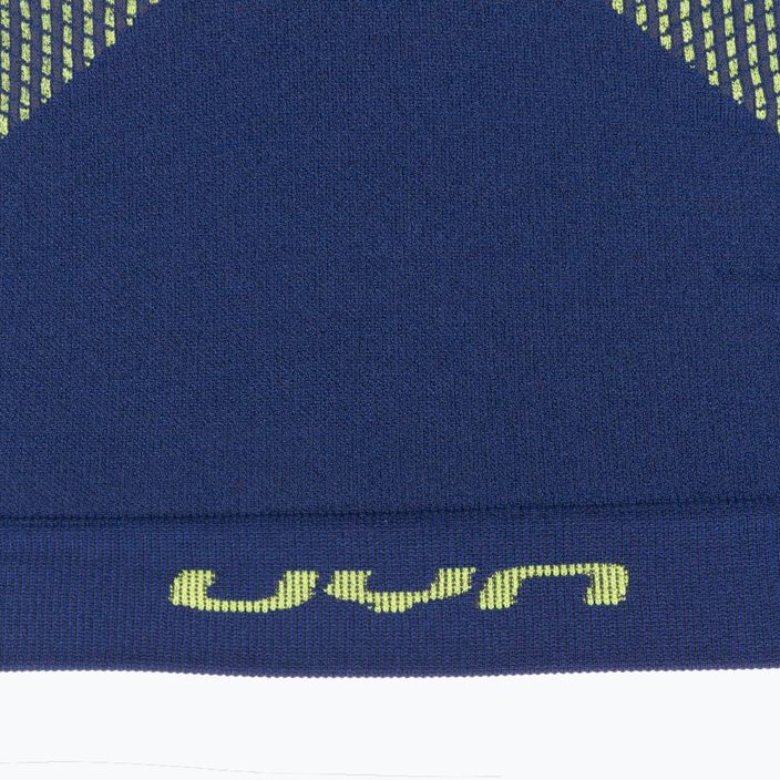 Ανδρικό θερμικό φούτερ UYN Resilyon UW Shirt Round Neck dark blue/yellow 5