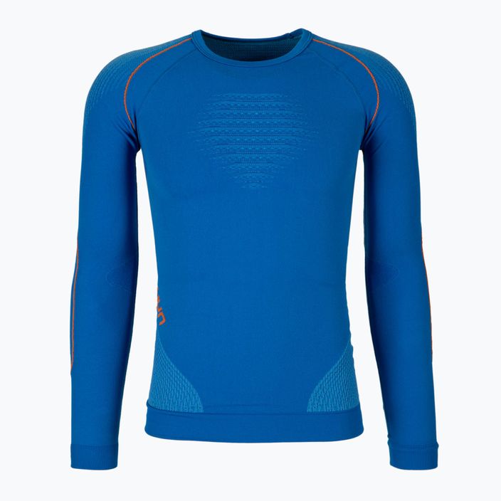 Ανδρικό θερμικό φούτερ UYN Evolutyon UW Shirt blue/blue/orange shiny