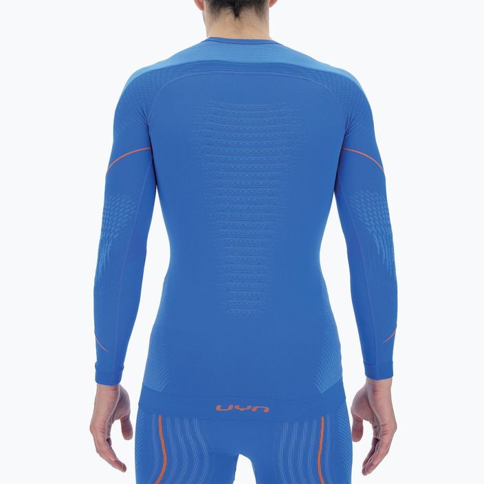 Ανδρικό θερμικό φούτερ UYN Evolutyon UW Shirt blue/blue/orange shiny 5