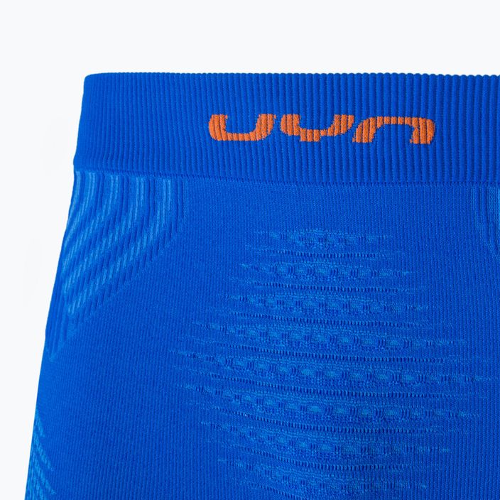 Ανδρικό θερμοενεργό παντελόνι UYN Evolutyon UW Medium blue/blue/orange shiny 5