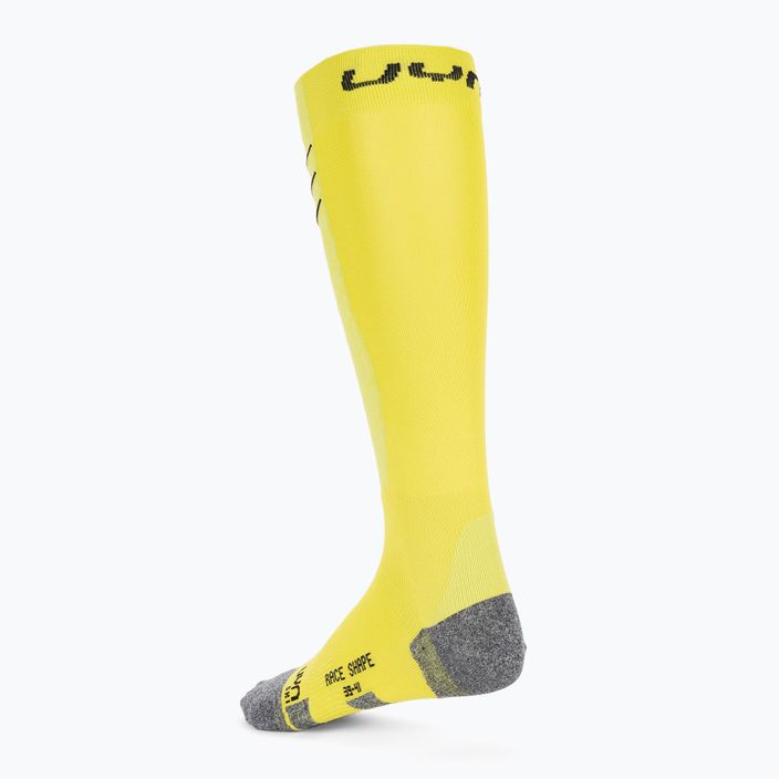 Ανδρικές κάλτσες UYN Ski Race Shape lime για άνδρες 2