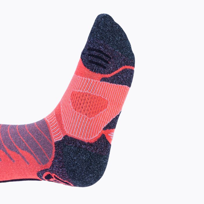 Γυναικείες κάλτσες σκι UYN Ski One Merino ροζ/μαύρο 4