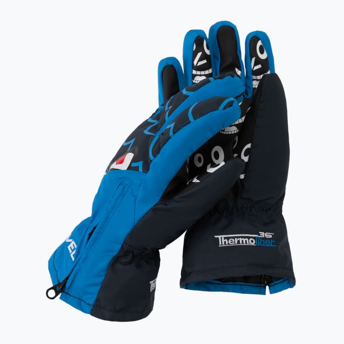 Level Lucky παιδικά γάντια του σκι navy blue 4146