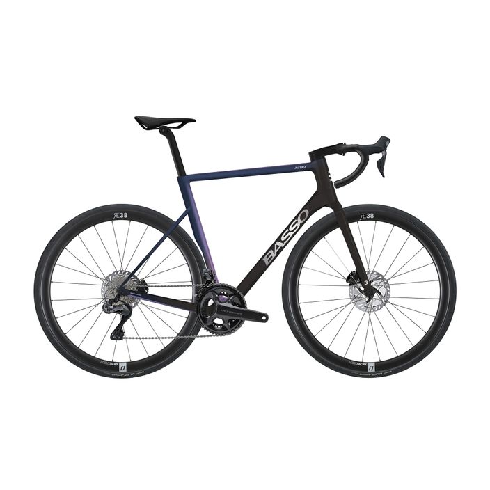 Basso Astra Disc ποδήλατο δρόμου μαύρο/μπλε ASD3122 2