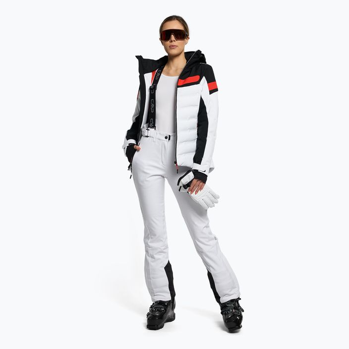 Γυναικείο παντελόνι σκι CMP λευκό 3W03106/88BG 2