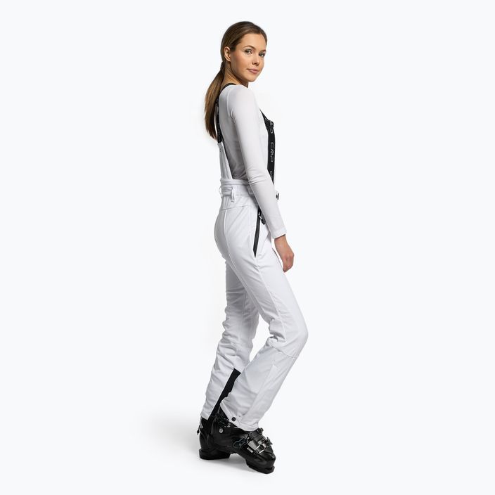 Γυναικείο παντελόνι σκι CMP λευκό 3W03106/88BG 3