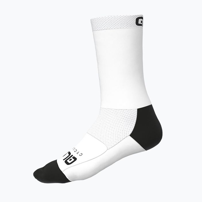 Alé Team λευκές κάλτσες ποδηλασίας L14740017 4