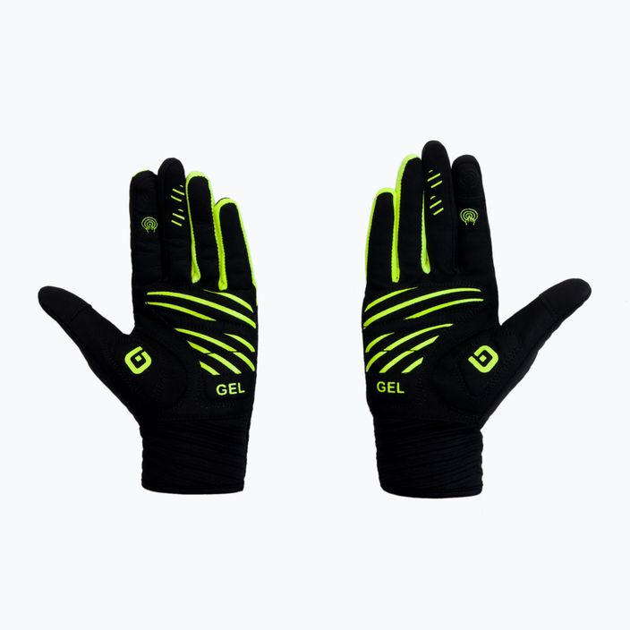 Ανδρικά γάντια ποδηλασίας Alé Windprotection μαύρο L21047540 2