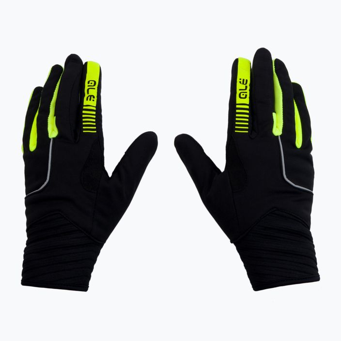 Ανδρικά γάντια ποδηλασίας Alé Windprotection μαύρο L21047540 3