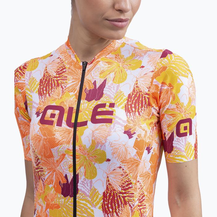 Γυναικεία ποδηλατική φανέλα Alé Maglia Donna MC Amazzonia πορτοκαλί L22155529 3