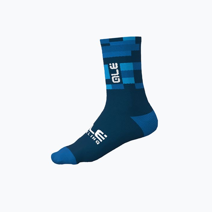 Alé Match ποδηλατικές κάλτσες ναυτικό μπλε L22218402 4
