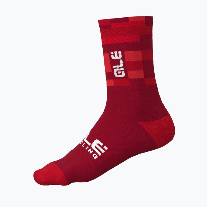 Alé Match κάλτσες ποδηλασίας κόκκινες L22218405 4