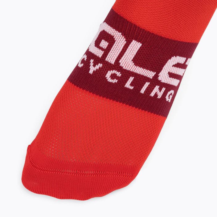 Alé Action κάλτσες ποδηλασίας κόκκινες L23161405 3