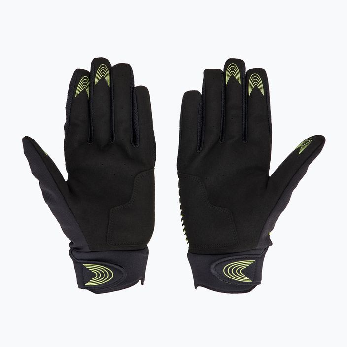 Oakley Drop In MTB Glove 2.0 μαύρο/lt πράσινο γάντι ποδηλασίας 2