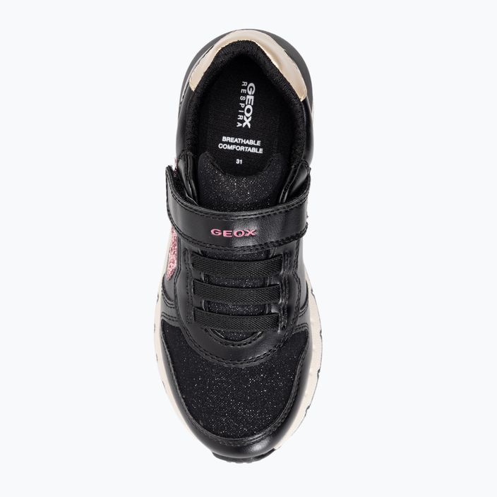 Geox Fastics παιδικά παπούτσια μαύρο/σκούρο ροζ 6