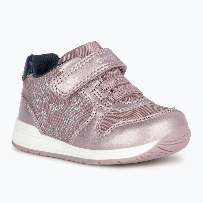 Geox Rishon σκούρο ροζ/μαύρο παιδικά παπούτσια 7