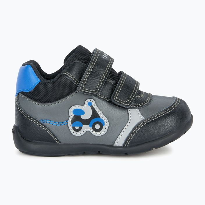 Geox Elthan μαύρα παιδικά παπούτσια 8