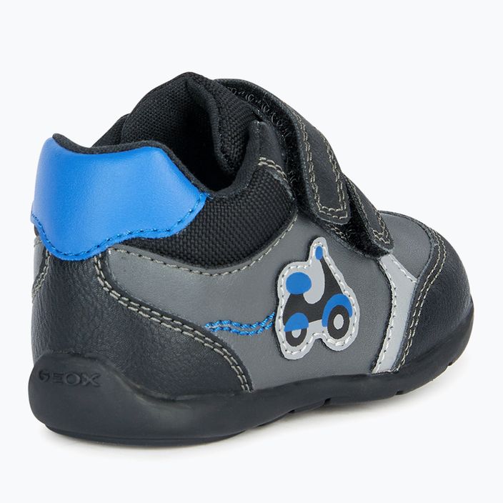 Geox Elthan μαύρα παιδικά παπούτσια 10