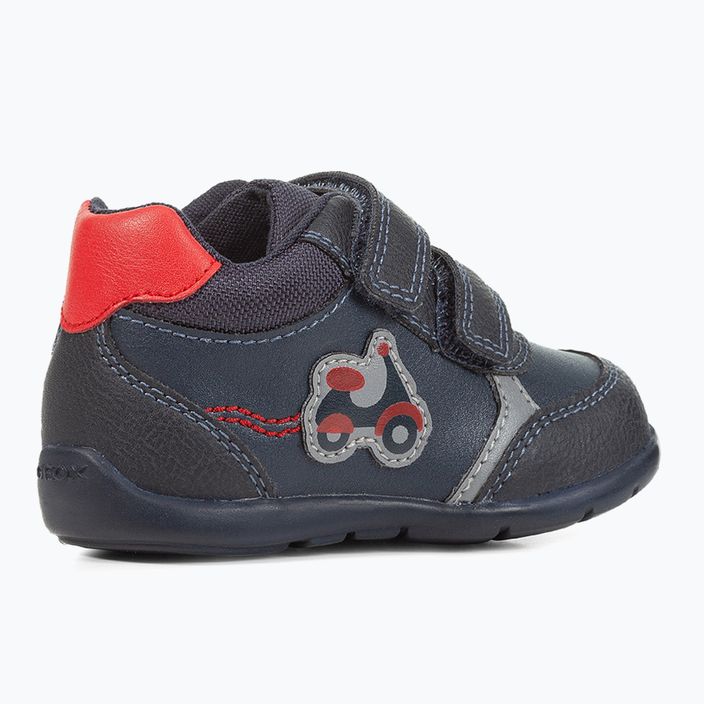 Geox Elthan ναυτικό/κόκκινο παιδικά παπούτσια 10