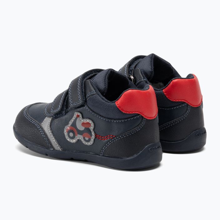 Geox Elthan ναυτικό/κόκκινο παιδικά παπούτσια 3