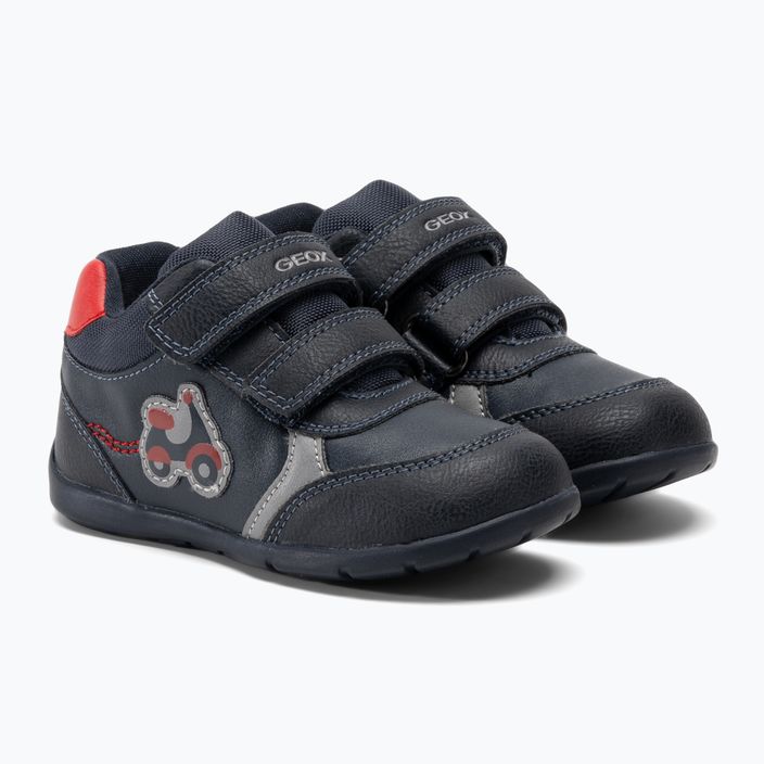 Geox Elthan ναυτικό/κόκκινο παιδικά παπούτσια 4