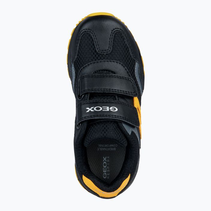 Geox Pavel μαύρο/χρυσό παιδικά παπούτσια 11