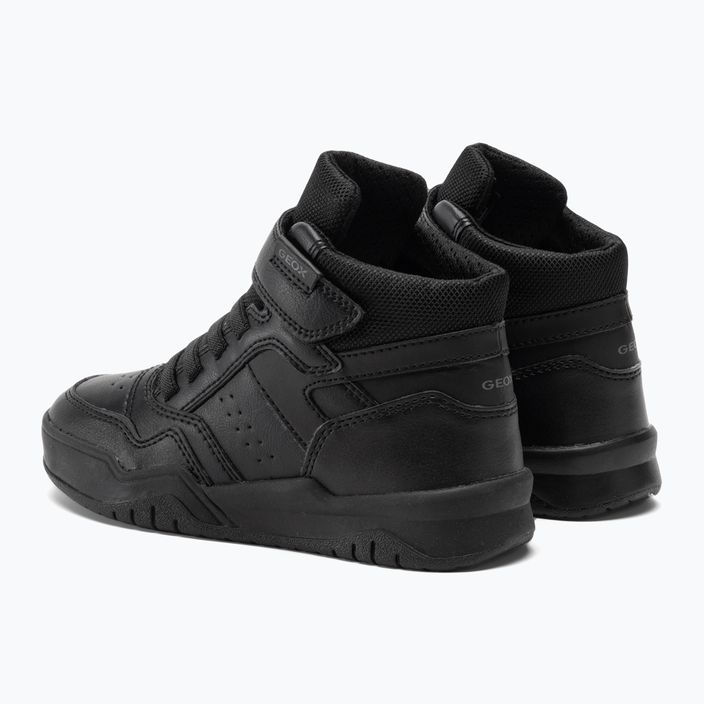 Geox Perth μαύρα παιδικά παπούτσια 3