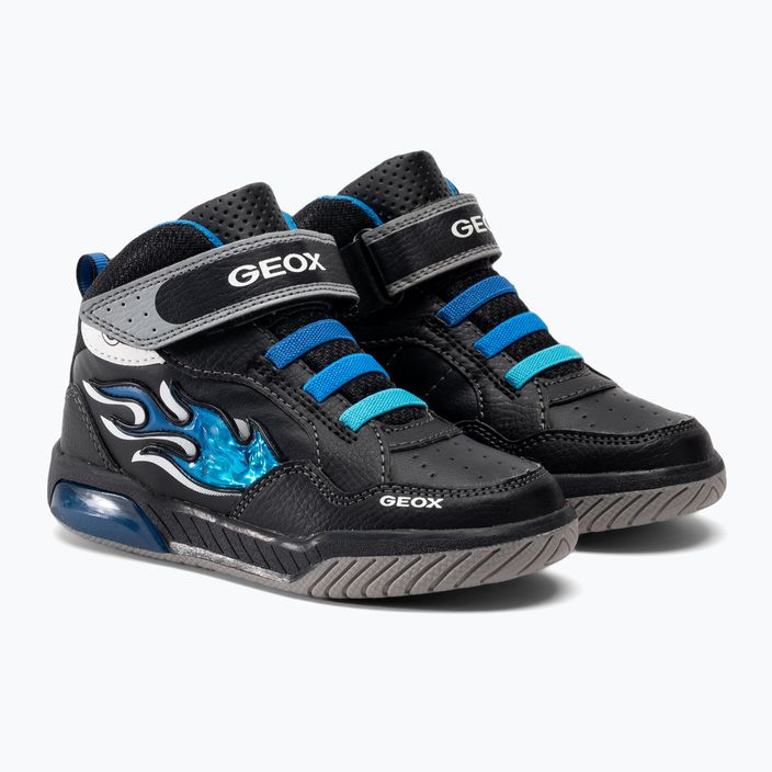 Geox Inek παιδικά παπούτσια μαύρο/μπλε 4