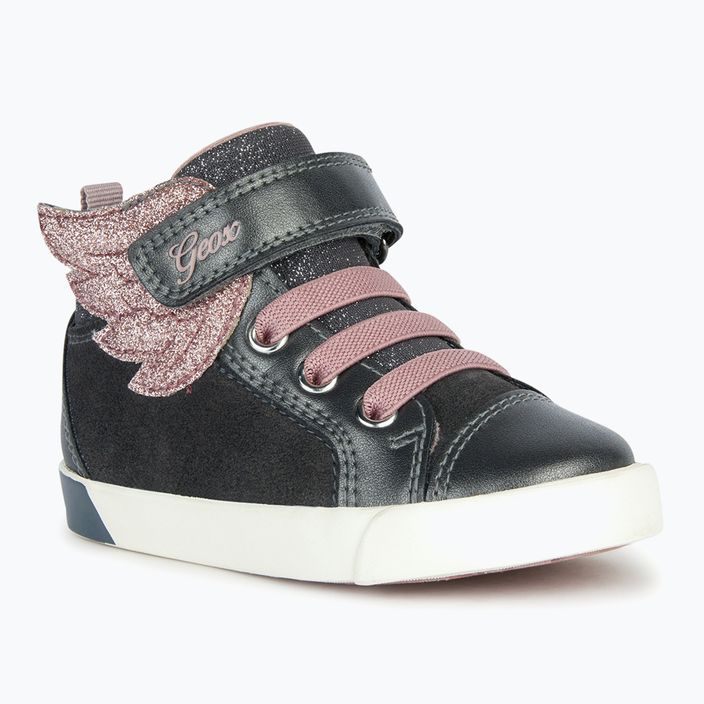 Geox Kilwi σκούρο γκρι/ροζ παιδικά παπούτσια 8
