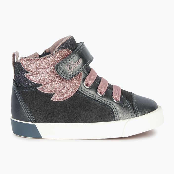 Geox Kilwi σκούρο γκρι/ροζ παιδικά παπούτσια 9