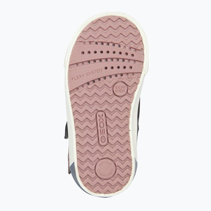 Geox Kilwi σκούρο γκρι/ροζ παιδικά παπούτσια 13
