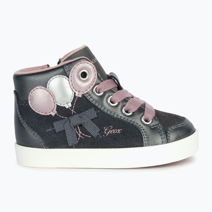 Geox Kilwi παιδικά παπούτσια σκούρο γκρι/σκούρο ροζ 9