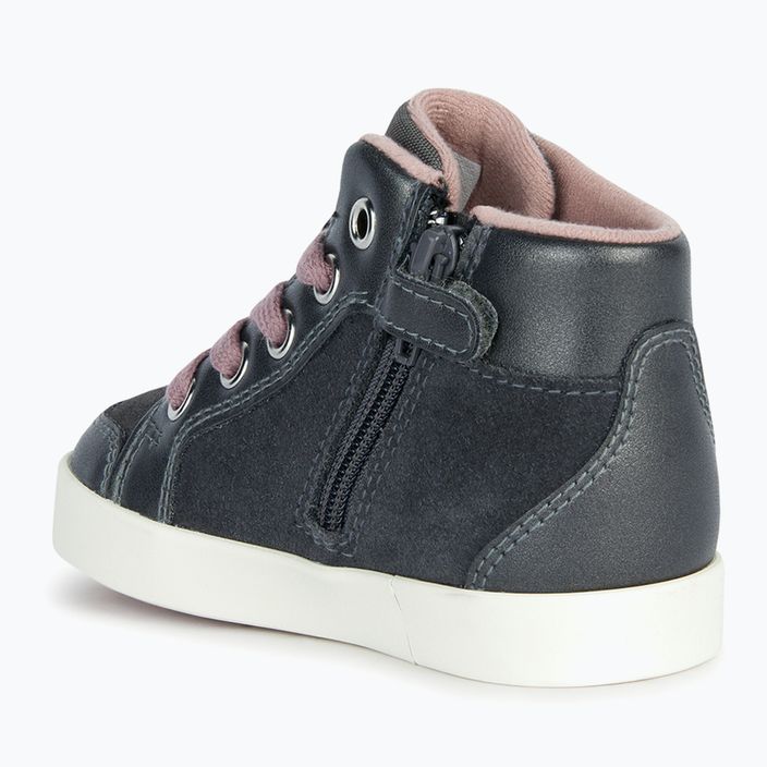 Geox Kilwi παιδικά παπούτσια σκούρο γκρι/σκούρο ροζ 10