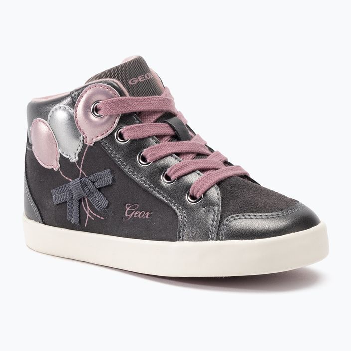 Geox Kilwi παιδικά παπούτσια σκούρο γκρι/σκούρο ροζ