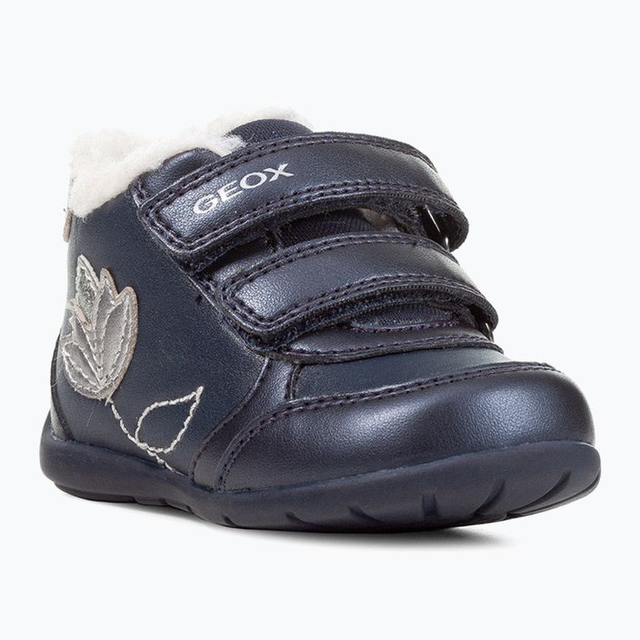 Geox Elthan navy/dark silver παιδικά παπούτσια 7