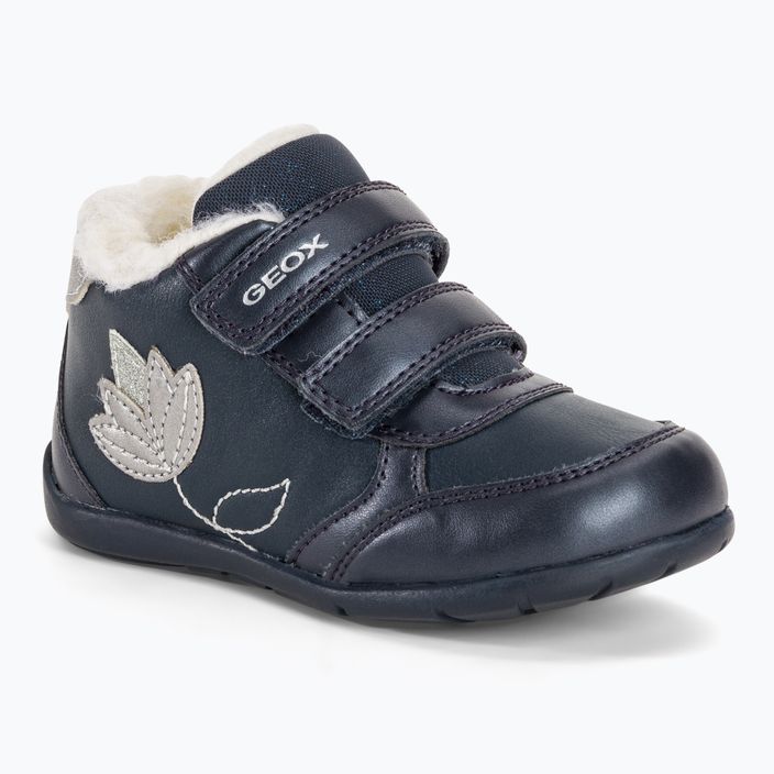 Geox Elthan navy/dark silver παιδικά παπούτσια
