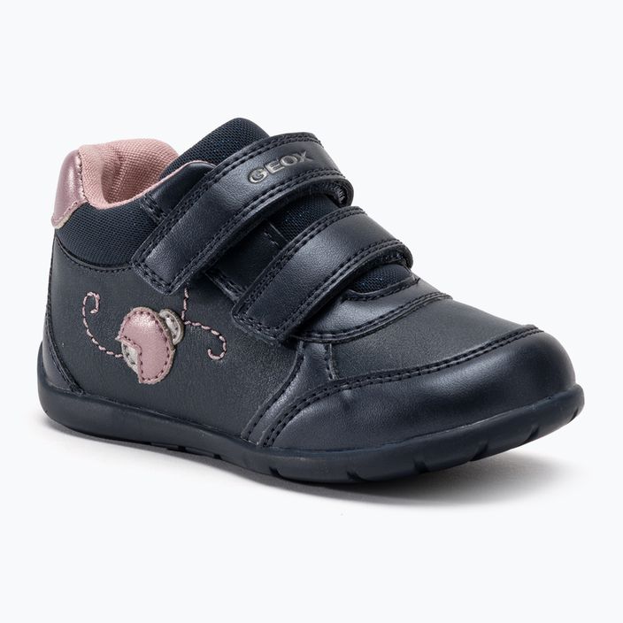 Geox Elthan navy/dark pink παιδικά παπούτσια