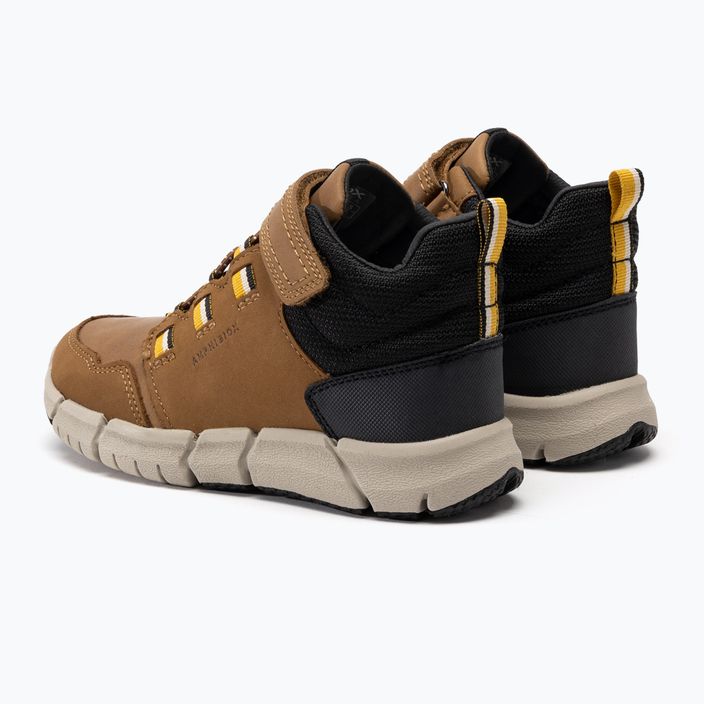 Geox Flexyper Abx καφέ/σκούρο κίτρινο junior παπούτσια 3