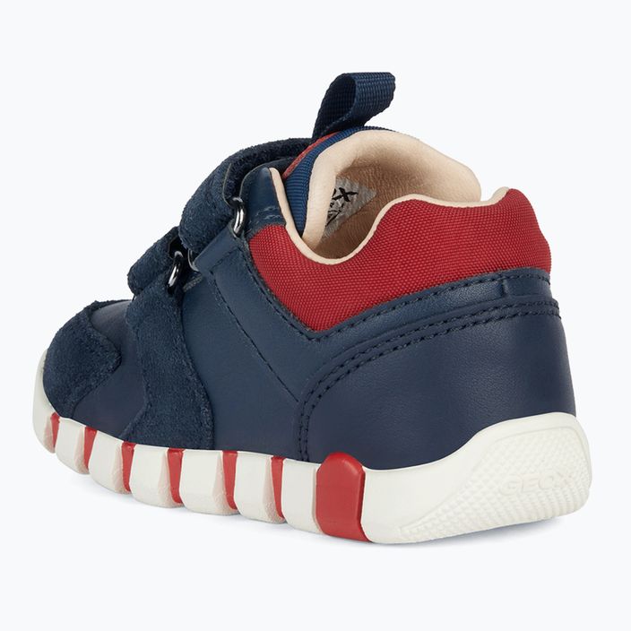 Geox Iupidoo ναυτικό/κόκκινο παιδικά παπούτσια 9