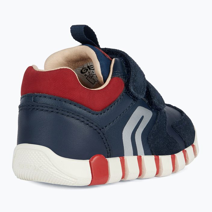 Geox Iupidoo ναυτικό/κόκκινο παιδικά παπούτσια 10