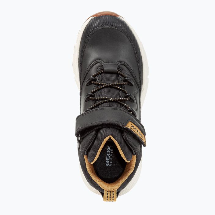 Geox Flexyper Plus μαύρο/σκούρο κίτρινο junior παπούτσια 11