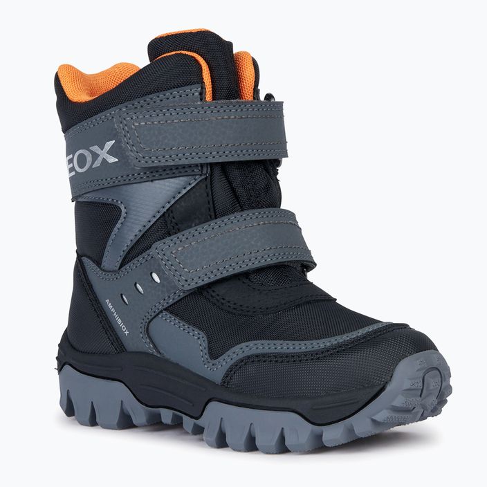 Geox Himalaya Abx junior παπούτσια μαύρο/πορτοκαλί 7