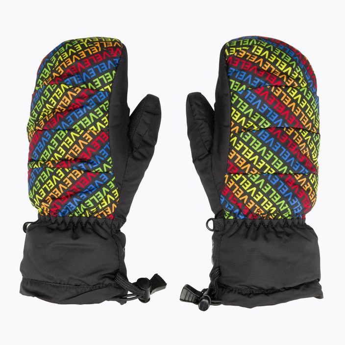 Παιδικά γάντια snowboard Level Rainbow Down JR Mitt λογότυπα 3