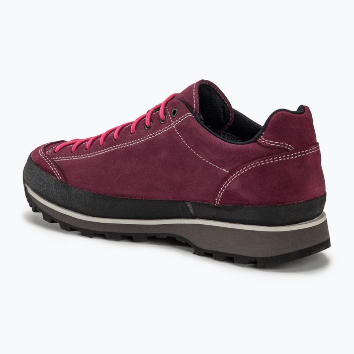 Γυναικείες μπότες πεζοπορίας Lomer Bio Naturale Low Mtx cardinal/pink 3