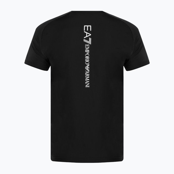 EA7 Emporio Armani Ventus7 Travel μαύρο σετ T-shirt + σορτς 4
