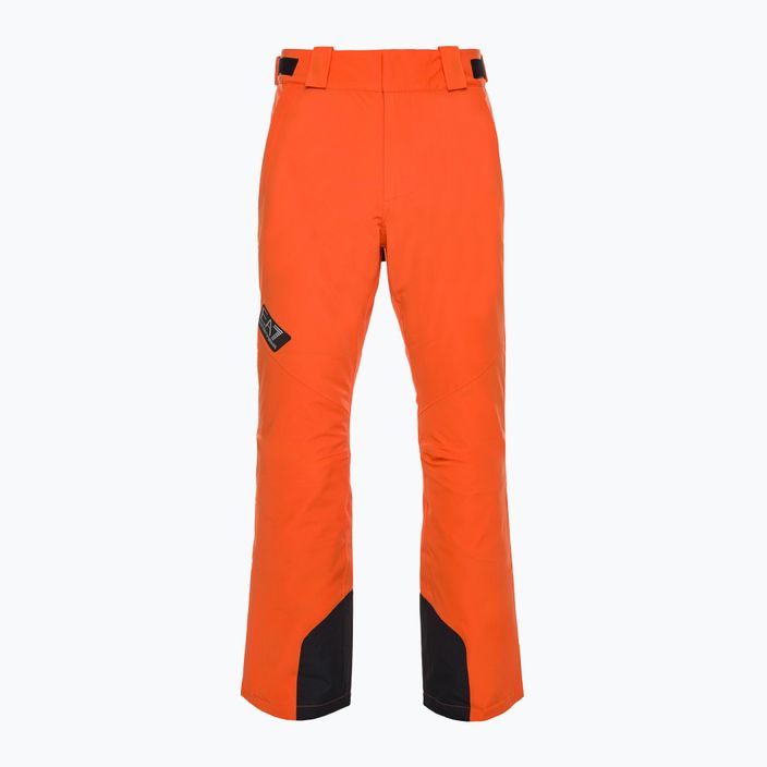 EA7 Emporio Armani ανδρικό παντελόνι σκι Pantaloni 6RPP27 fluo orange 3