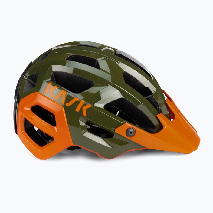 KASK Rex πράσινο-πορτοκαλί κράνος ποδηλάτου CHE00038.266 3